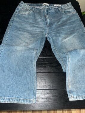 Cotton:ON Light Blue Denim Jeans - Classic Straight Fit